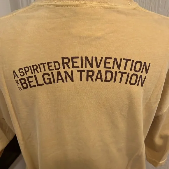 Samuel Adams Grumpy Monk Yellow Pigment Dye T-Shirt - Picture 5 of 7